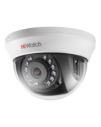 DS-T591(C) (3.6 mm). Бюджетная видеокамера мультиформатная купольная. HiWatch в Братске