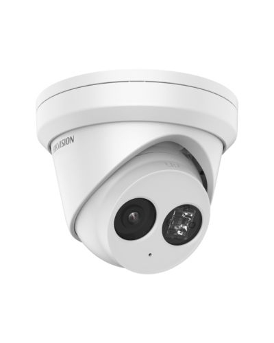 DS-2CD2383G2-IU(4мм). Профессиональная видеокамера IP купольная. Hikvision в Братске