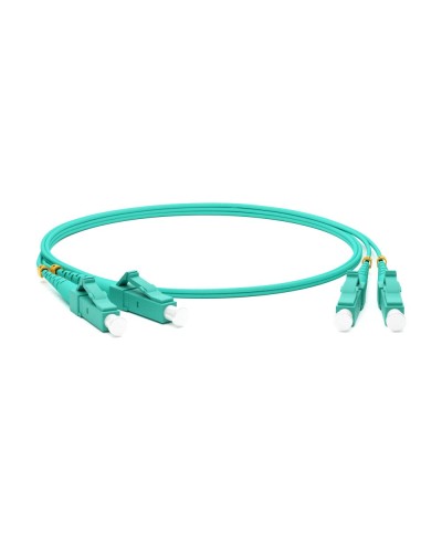 FC-D2-503-LC/PR-LC/PR-H-5M-LSZH-AQ. Патч-корд волоконно-оптический многомодовый. Hyperline в Братске