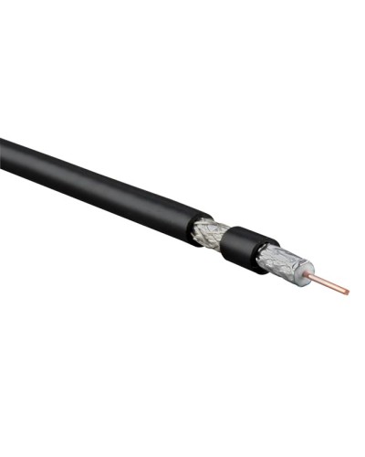 COAX-RG6-CU-100. Кабель коаксиальный. Hyperline в Братске