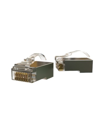 PLEZ-8P8C-UA-C6-SH-100 (100 шт). Разъем RJ-45. Hyperline в Братске