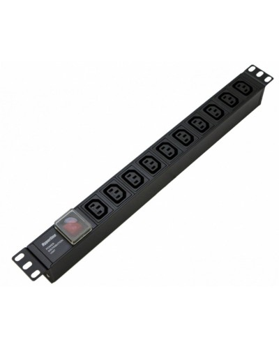 SHE19-10IEC-S-IEC. Блок розеток 19. Hyperline в Братске