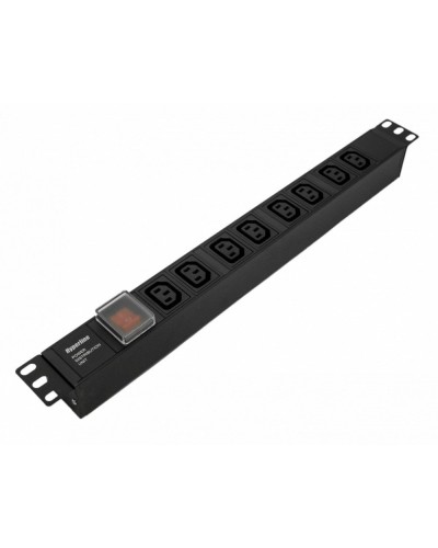 SHE19-8IEC-S-IEC. Блок розеток 19. Hyperline в Братске