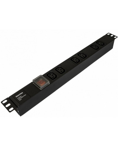 SHE19-6IEC-S-IEC. Блок розеток 19. Hyperline в Братске
