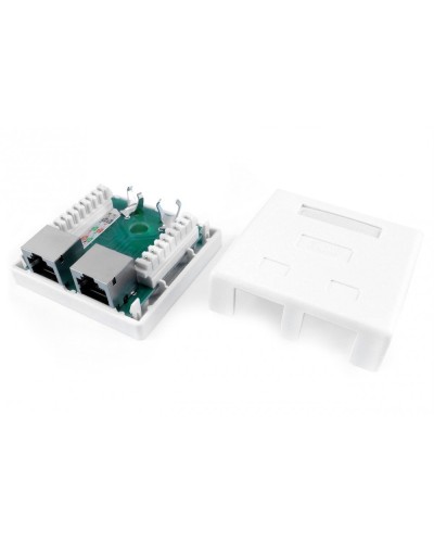 SB1-2-8P8C-C6-SH-WH. Розетка RJ-45. Hyperline в Братске