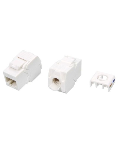 KJ8-8P8C-C6-180-TLS-WH. Вставка Keystone Jack RJ-45. Hyperline в Братске