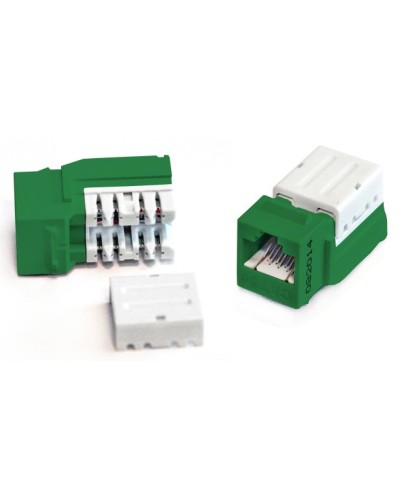 KJNE-8P8C-C5e-90-GN. Вставка Keystone Jack RJ-45. Hyperline в Братске