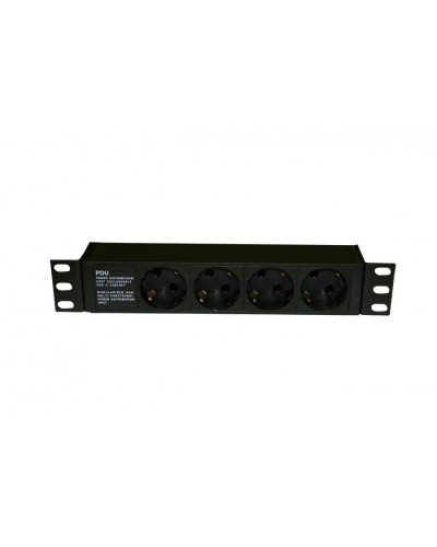 SHE10-4SH-IEC. Блок розеток 10. Hyperline в Братске
