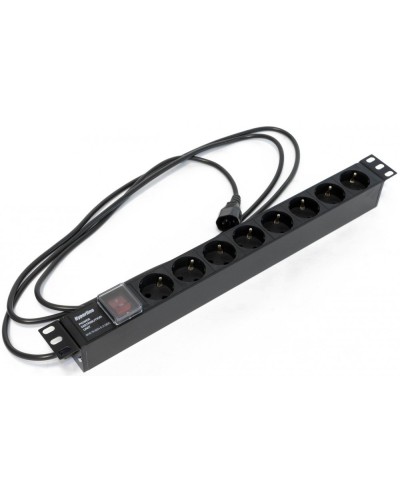 SHE19-8SH-S-2.5IEC. Блок розеток 19. Hyperline в Братске