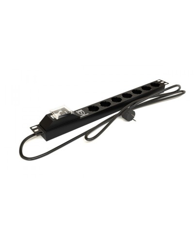 SHE19-7SH-BF-2.5EU. Блок розеток 19. Hyperline в Братске