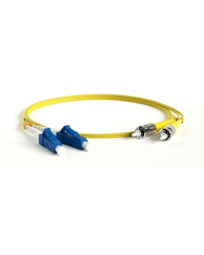 FC-D2-9-LC/UR-ST/UR-H-2M-LSZH-YL. Патч-корд волоконно-оптический ST-LC. Hyperline в Братске