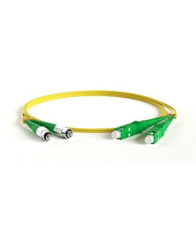 FC-D2-9-FC/AR-SC/AR-H-1M-LSZH-YL. Патч-корд волоконно-оптический SC-FC. Hyperline в Братске