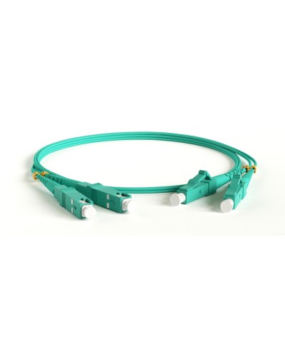 FC-D2-503-LC/PR-SC/PR-H-5M-LSZH-AQ. Патч-корд волоконно-оптический многомодовый. Hyperline в Братске