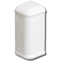 Заглушка 100х40 белая PRIMER (CKK-40D-Z-100-040-K01). Заглушка для кабель-канала. IEK