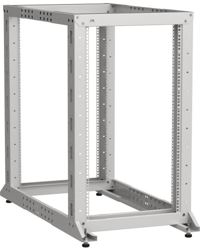 LF35-24U61-2GM. Стойка 2-рамная 24U 600х600-1000мм серая. ITK в Братске