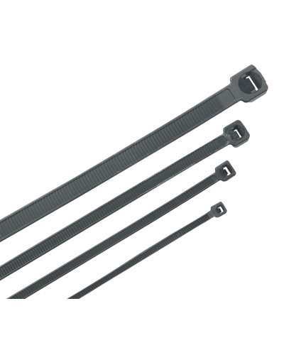 HKB-W48-L200 (100 шт). Хомут кабельный ХКн 4,8х200мм нейлон черный. ITK в Братске