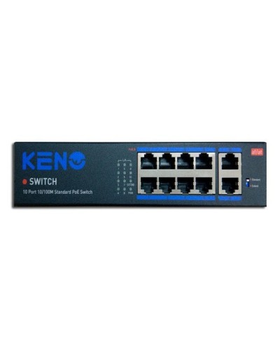 KN-SW802POE+. Коммутатор с питанием по PoE. KENO в Братске