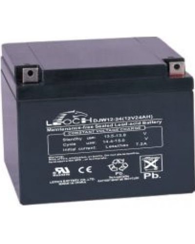 LEOCH DJW 12-24. Аккумулятор герметичный свинцово-кислотный. LEOCH в Братске