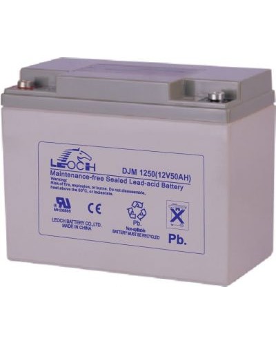 LEOCH DJM 1250. Аккумулятор герметичный свинцово-кислотный. LEOCH в Братске