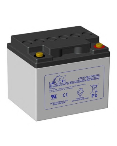 LEOCH LPG 12-38. Аккумулятор герметичный свинцово-кислотный. LEOCH в Братске
