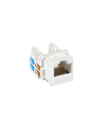 EC-UKJ-UD2-WT-10 (10шт). Вставка Keystone Jack RJ-45. NETLAN в Братске