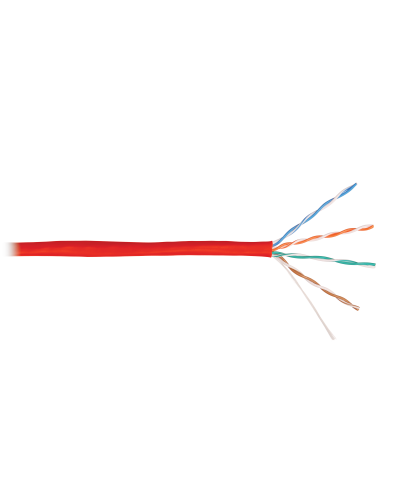U/UTP 4pair, Cat5e, Solid, In, PVC (NMC 4100A-RD). Кабель «витая пара» (LAN) для структурированных систем связи. NIKOMAX в Братске