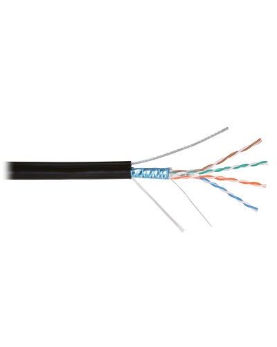 F/UTP 4pair, Cat5e, Solid, Out, SW, PVC (NMC 4905B-BK). Кабель «витая пара» (LAN) для структурированных систем связи. NIKOMAX в Братске