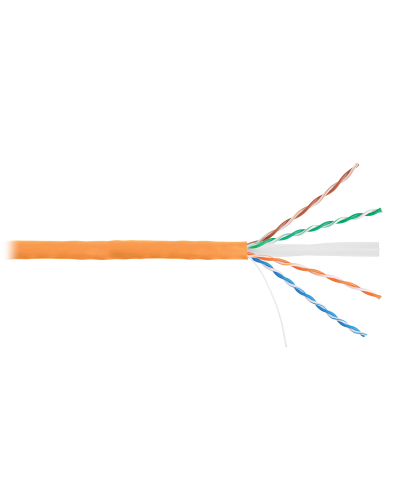 U/UTP 4pair, Cat6, Solid, In, нг(А)-HF (NMC 9140C-OR). Кабель «витая пара» (LAN) для структурированных систем связи. NIKOMAX в Братске