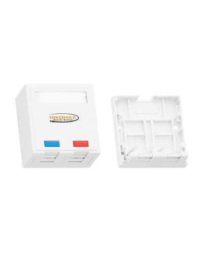 NMC-MB2P-ST-WT. Корпус настенной розетки. NIKOMAX в Братске