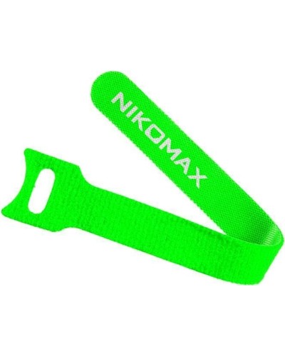 NMC-CTV150-12-SB-GN-10 (10шт). Стяжка-липучка с мягкой пряжкой. NIKOMAX в Братске