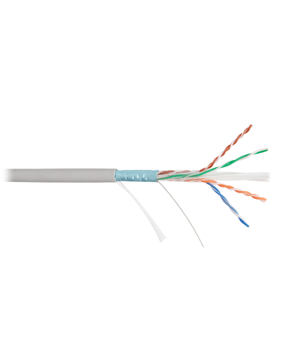 F/UTP 4pair, Cat6, Solid, In, нг(А)-HF (NMC 4240C-GY). Кабель «витая пара» (LAN) для структурированных систем связи. NIKOMAX в Братске