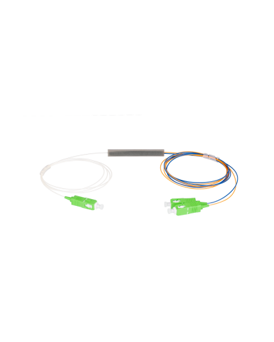 NMF-SPP1X2A1-SCA-M. Сплиттер планарный 1x2, 9/125мкм, SC/APC, 0.9 мм. NIKOMAX в Братске