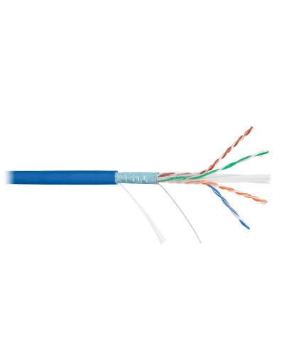 F/UTP 4pair, Cat6, Solid, In, нг(А)-HF (NMC 4240C-BL). Кабель «витая пара» (LAN) для структурированных систем связи. NIKOMAX в Братске