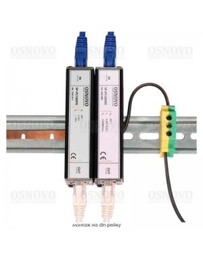 SP-IP/100D. Устройство грозозащиты цепей Ethernet. OSNOVO в Братске