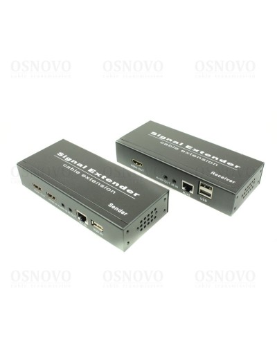 TLN-HiKM2+RLN-HiKM2. Удлинитель HDMI, ИК-сигнала, 2*USB. OSNOVO в Братске