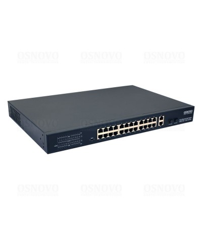 SW-62422(400W). Коммутатор 24-портовый  Fast Ethernet с PoE. OSNOVO в Братске