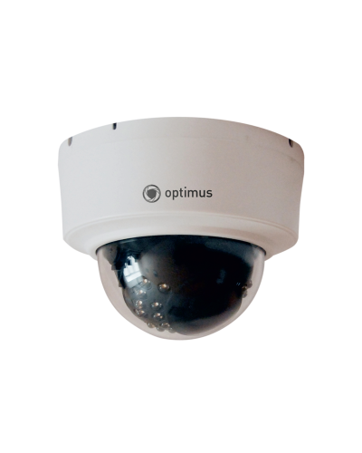 IP-S025.0(2.8)P_DP01. Видеокамера IP купольная. Optimus в Братске
