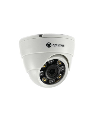 IP-E022.1(2.8)PF_V.1. Видеокамера IP купольная. Optimus в Братске