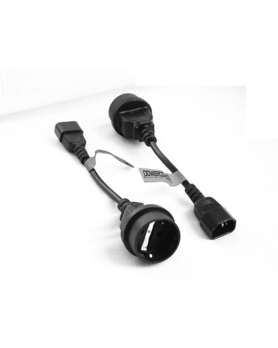 Cord PCM SCUT IEC320 to Type-F. Кабель IEC-320 C14 to Socket Type-F. POWERCOM в Братске