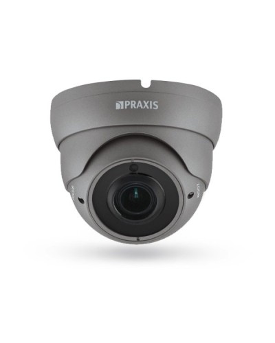 PE-7142IP 2.8-12 A/SD. Видеокамера IP купольная. Praxis в Братске
