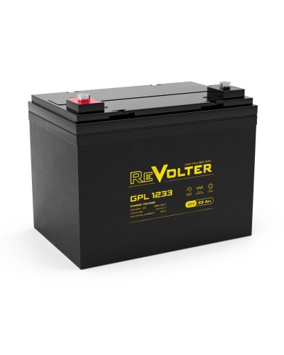 Revolter GPL 1233. Аккумулятор автомобильный герметичный свинцово-кислотный. Revolter в Братске