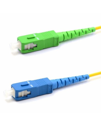 Патч-корд оптический переходной (SM), 9/125 (OS2), SC/APC-SC/UPC, (Simplex), LSZH, 10м REXANT (50-2062): Патч-корд оптический в Братске