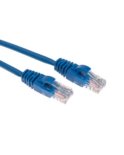 Патч-корд U/UTP, CAT 5e, RJ45-RJ45, 26AWG, LSZH, синий, 2м  REXANT (02-0104-2). Патч-корд UTP. Rexant в Братске