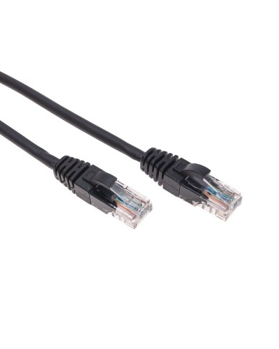 Патч-корд U/UTP, CAT 5e, RJ45-RJ45, 26AWG, LSZH, черный, 0,5м  REXANT (02-0102-05). Патч-корд UTP. Rexant в Братске