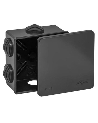 Коробка TYCO ОП 85х85х40мм УХЛ1 IP54 черный (67040Ч). Коробка распределительная. RuVinil в Братске