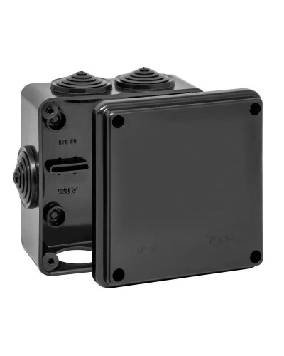 Коробка TYCO ОП 100х100х50мм УХЛ1 IP54 черный (67050Ч). Коробка распределительная. RuVinil в Братске