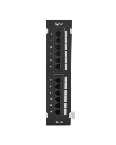 Патч-панель настенная 12xRJ-45, UTP, 5e (10-0407): Патч-панель 19'' в Братске