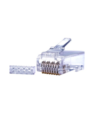 Коннекторы 8P8C UTP Cat.6 50U (RJ-45) (100шт) (10-0208). Разъем RJ-45. SUPRLAN в Братске