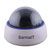 SR-ID50V2812IRX. Видеокамера IP купольная. SarmatT