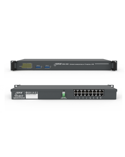 SNA-1600. Коммутатор на 16 портов. Sonar в Братске